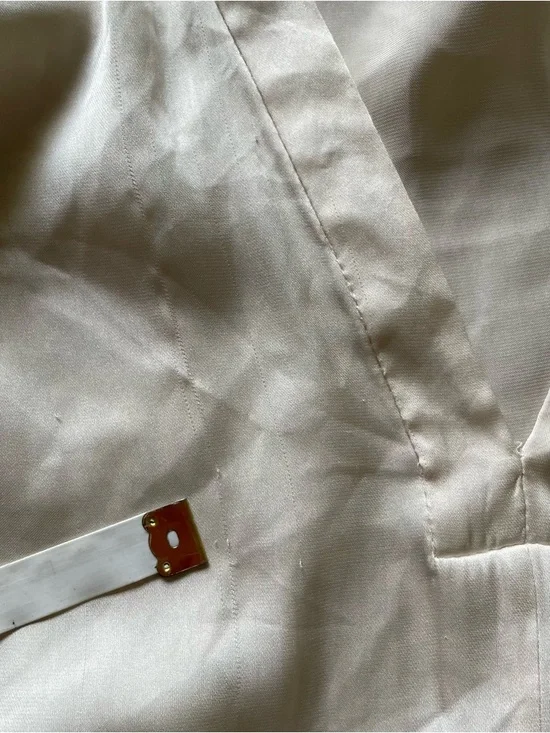 BCBG Max Azria Lourie V Neck Flutter Sleeve Feminine Tiered Summer Dress - Picture 11 of 13